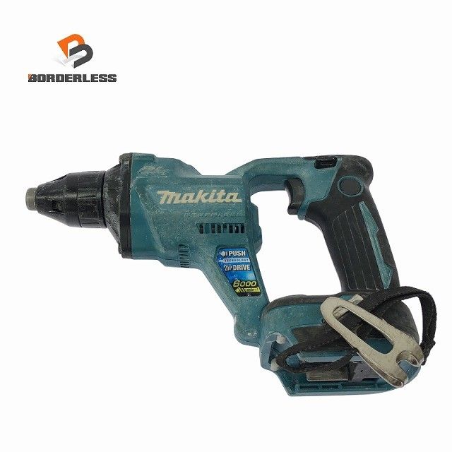 ☆中古品☆makita マキタ 18V 充電式スクリュードライバー FS600D 本体のみ コードレス ボード用ドライバー ボードドライバー131357