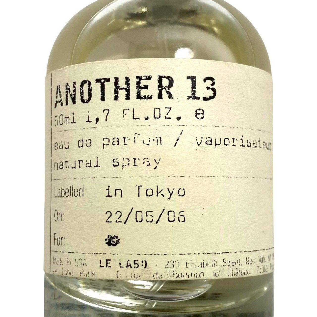 Y【LE LABO】アナザー 13 オードパルファム 50ml 香水/パフューム 
