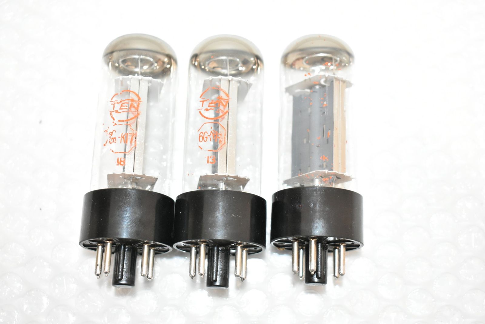 現状品 TEN 真空管 6G-K17 3本セット テン 神戸工業 アマチュア無線