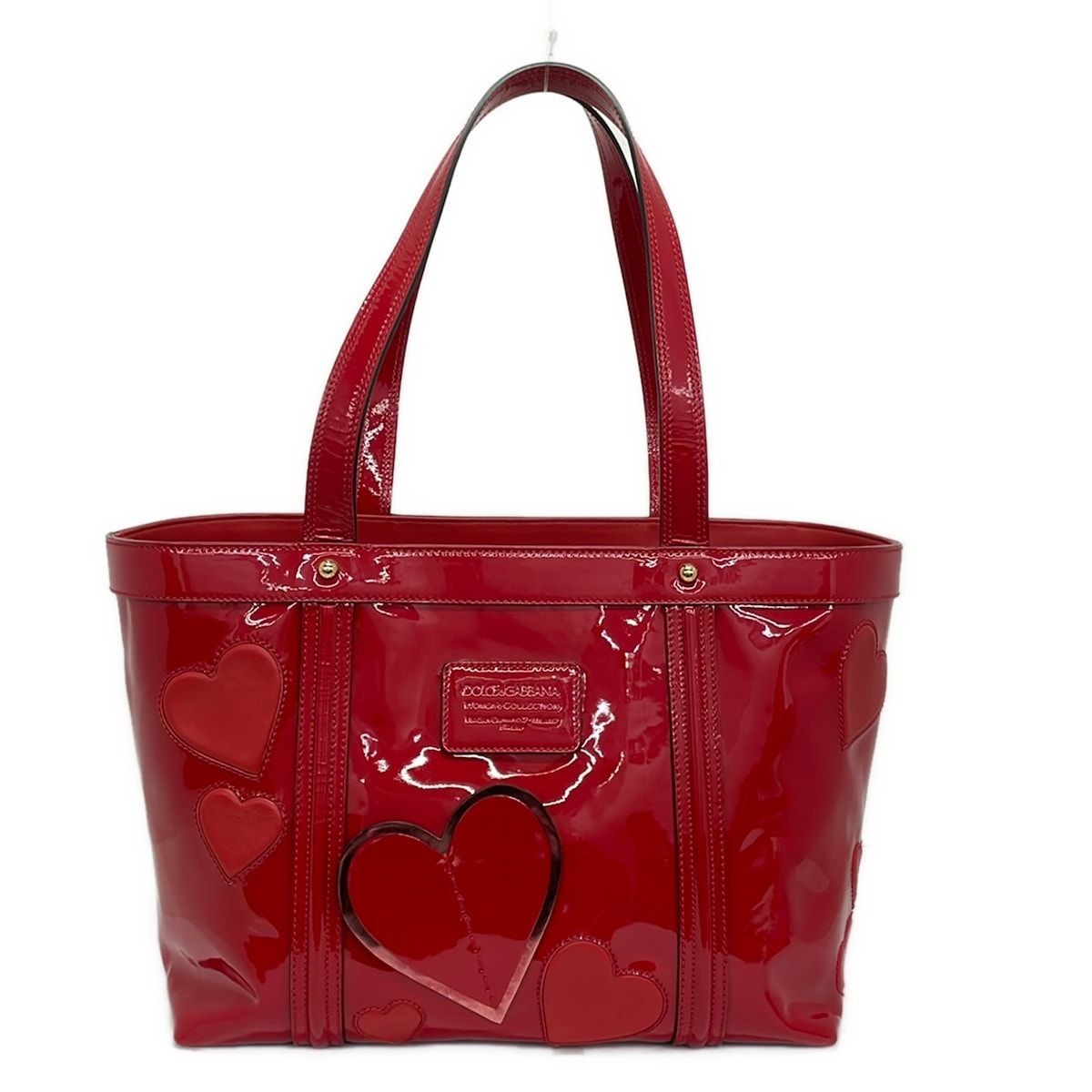 DOLCE&GABBANA(ドルチェアンドガッバーナ) トートバッグ - レッド