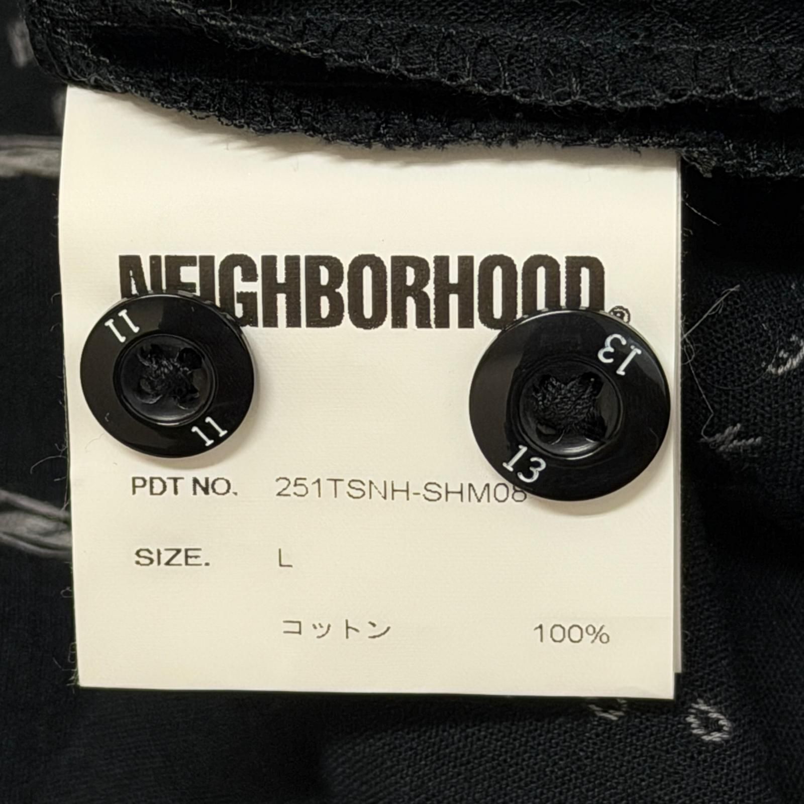NEIGHBORHOOD 25SS DOBBY HAWAIIAN SHIRT ドビー・ハワイアンシャツ