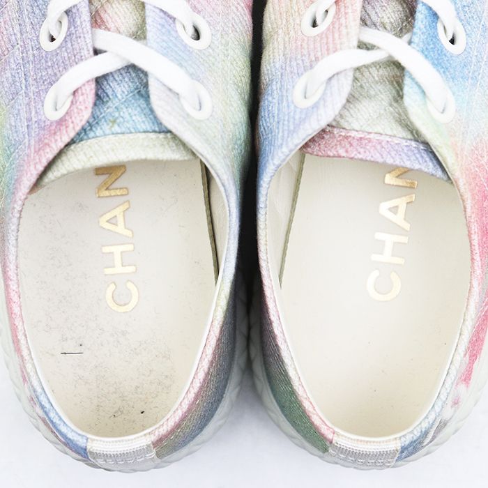 CHANEL シャネル スニーカー キャンバス サイズ 36 レディース G38278