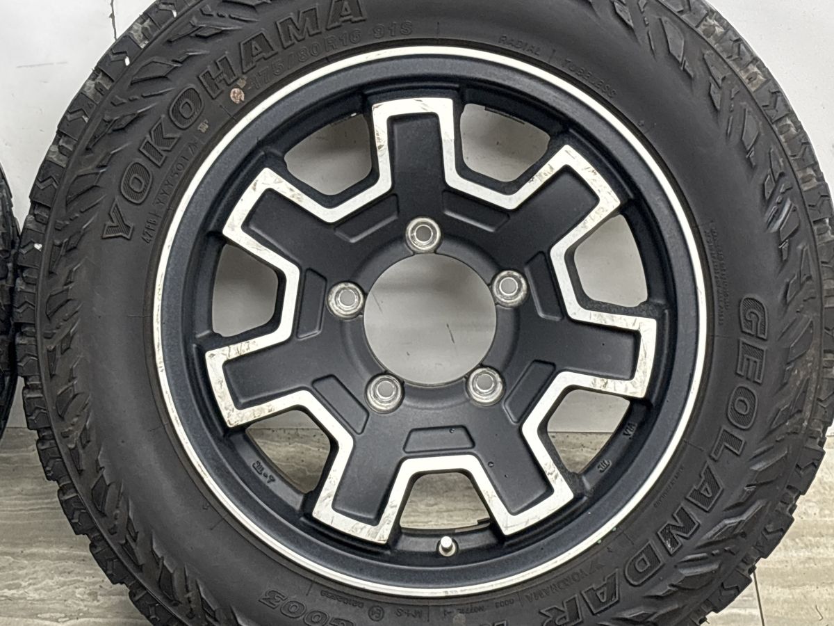 ジムニー純正サイズ】ワイルド クルージング 16in 5.5J +22 PCD139.7 