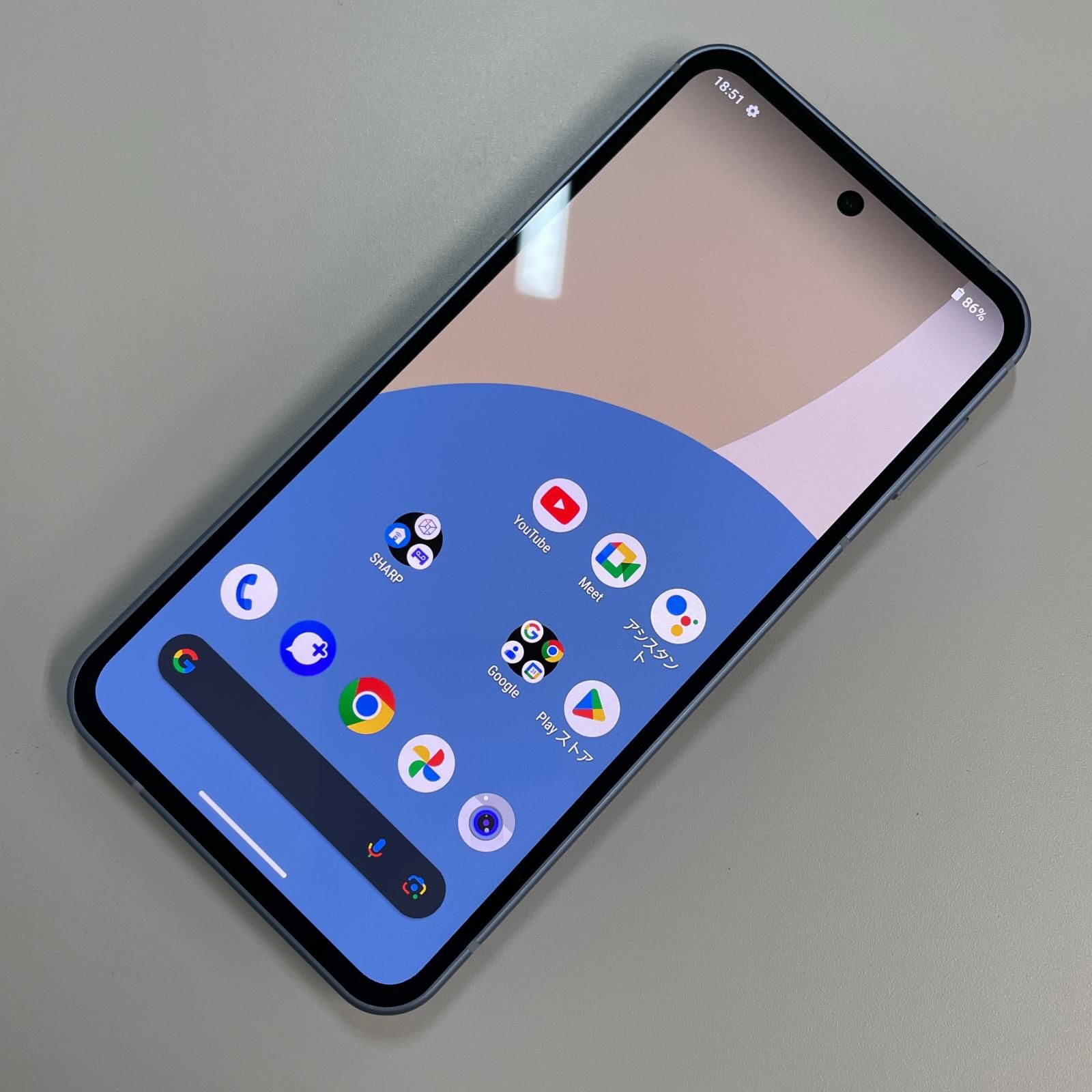 AQUOS sense9 SHG14 ブルー 中古 - リユース - メルカリ