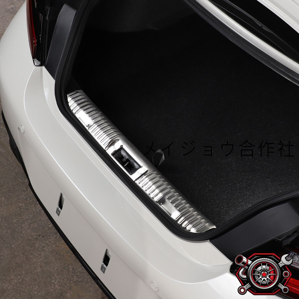 売れ筋◆スバルBRZ ZD8 2022年式対応 ステンレス製リアスカッフプレート◆内装保護パーツ◆シルバーヘアライン仕上げ 1点セットcp704 6,787円