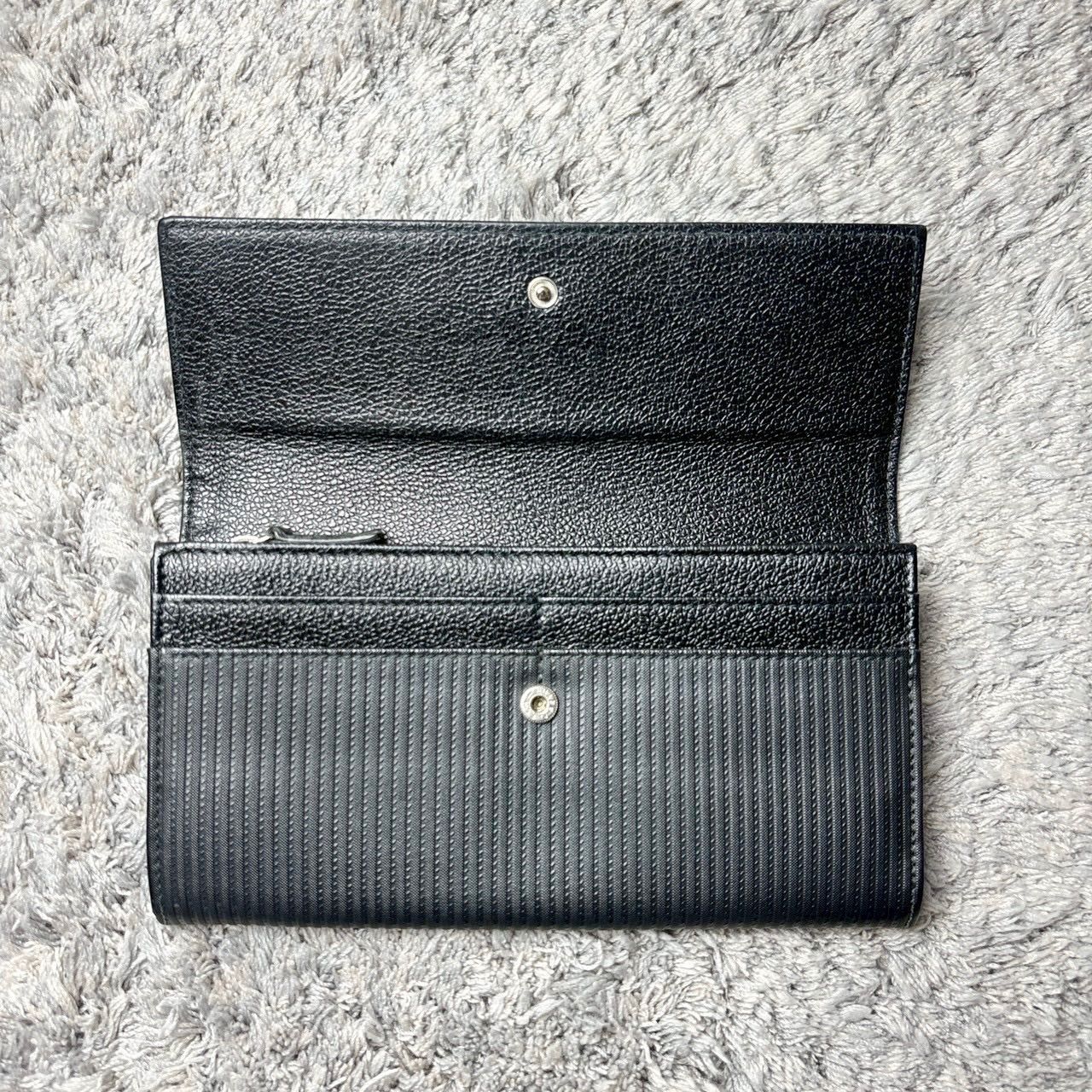 ブルガリ　BVLGARI 長財布　BAEREL ユニセックス BVLGARI ブルガリ 長財布 レザー ブラック ユニセックス - メルカリ
