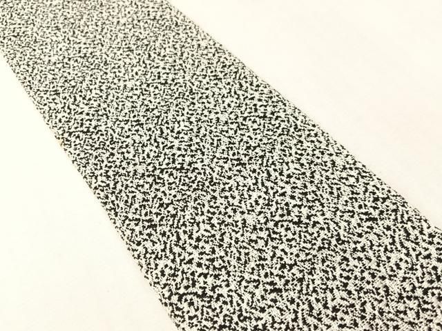 平和屋着物○男性 本場筑前博多織 両面 角帯 斜線文 正絹 逸品