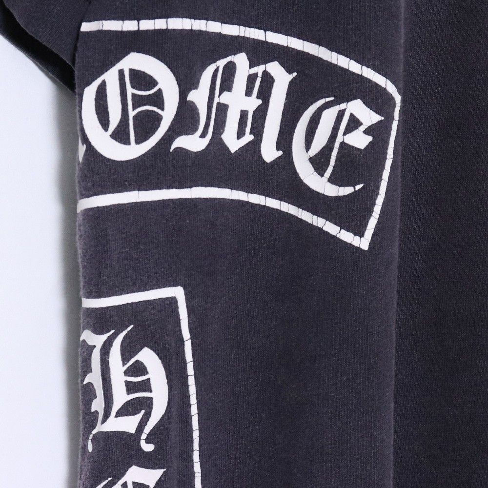 CHROME HEARTS オールド Tバー CHクロス ポケットTシャツ フェード M