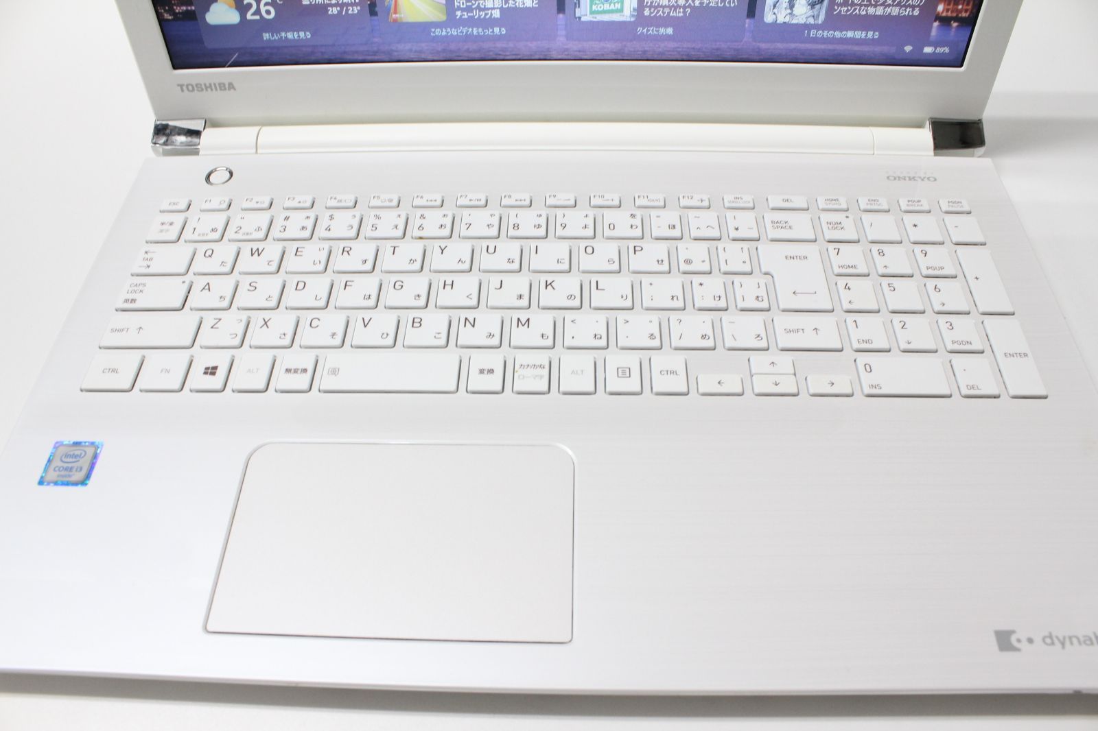 中古】東芝 dynabook T55/BW Core i3 SSD256GB 8GB - メルカリ