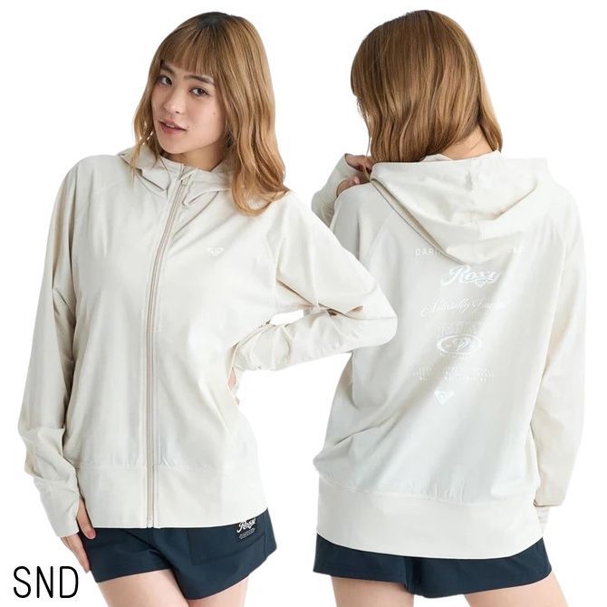 ロキシー Roxy レディース HISTORICAL LOGO HOODIE RASH 長袖 ジップ