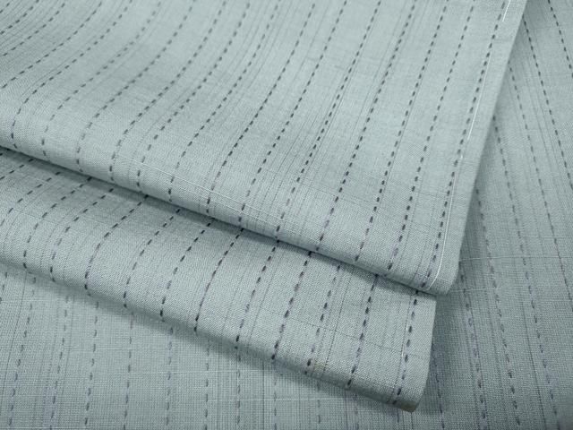 平和屋着物●男性　紬　刺し子　縞　正絹　逸品　CABH2717ut 正絹 逸品 縞 by 平和屋着物○男性 行灯袴 刺し子 平和 : 平和屋 平和