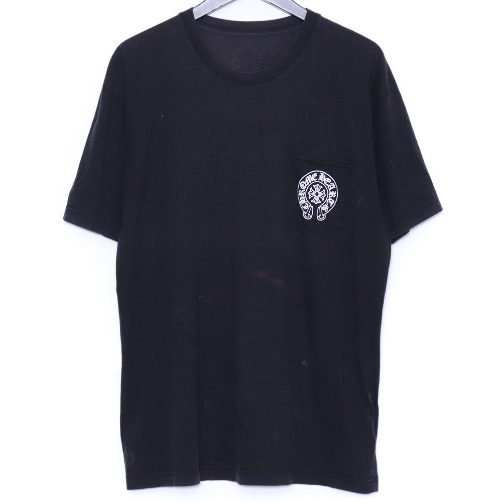 CHROME HEARTS ホノルル限定 ホースシュープリント ポケットTシャツ L
