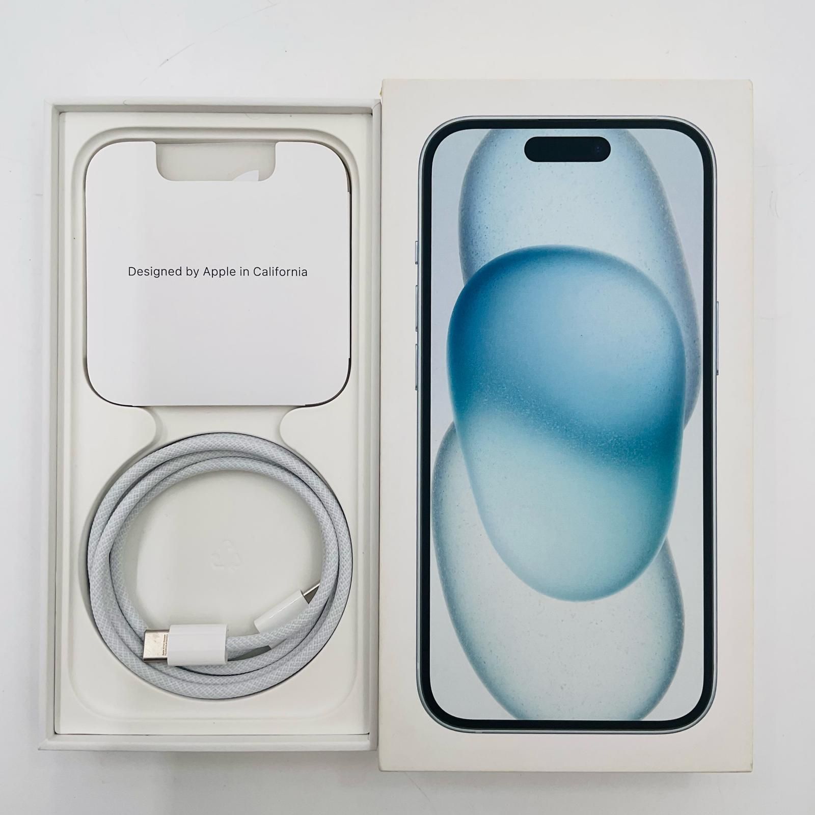 iPhone 15 128GB ブルー SIMフリー 超美品 - メルカリ
