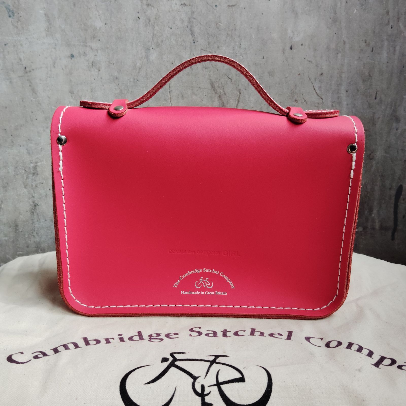 ケンブリッジサッチェル　COMME des GARÇONS GIRL COMME des GARCONS GIRL 20aw × The Cambridge Satchel Company