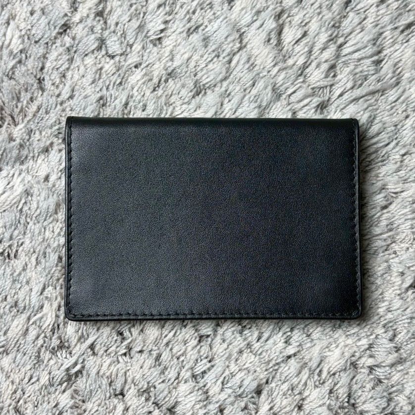 dunhill ダンヒル 名刺入れ カードケース レザー ブラック - メルカリ