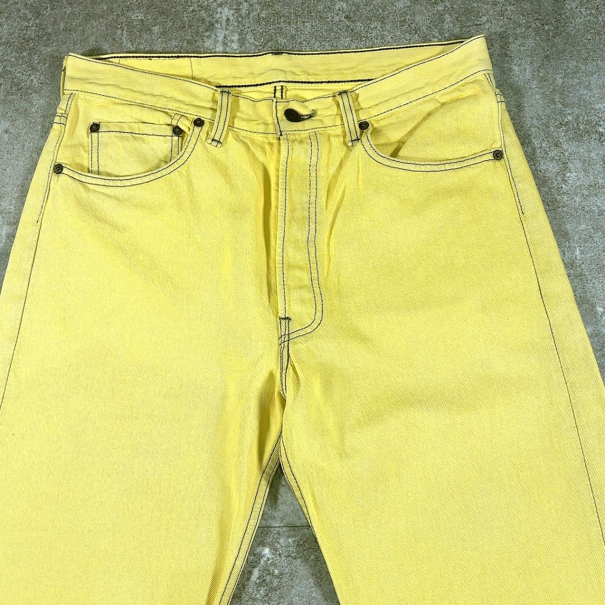 LEVI'S リーバイス 90's デニムパンツ 501 カラーパンツ イエロー