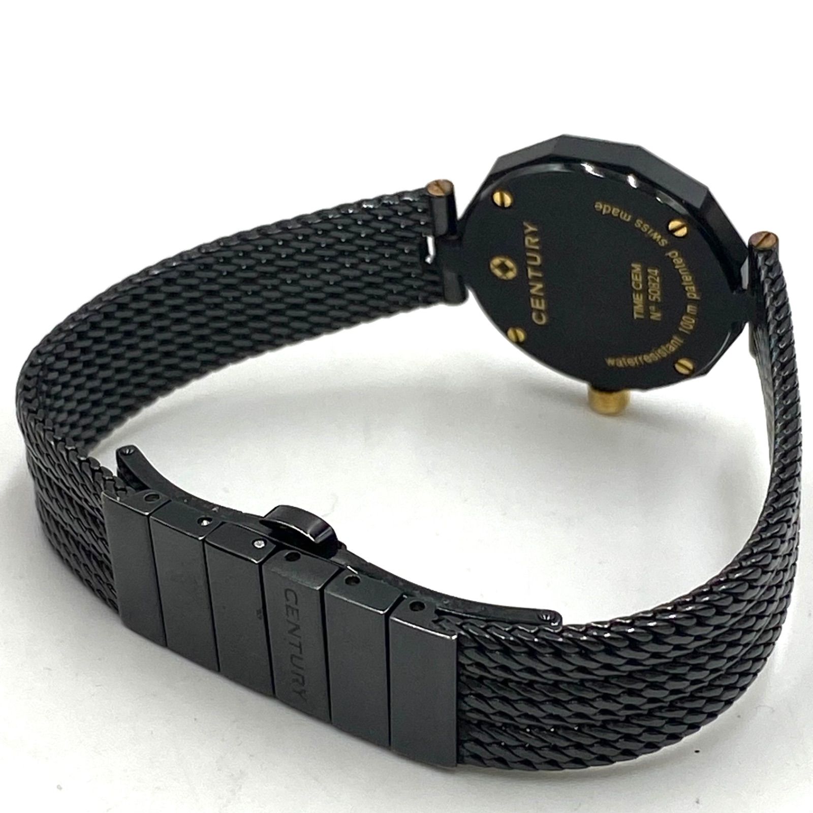 電池交換済み】CENTURY TIMEGEMS センチュリー タイムジェム 腕時計