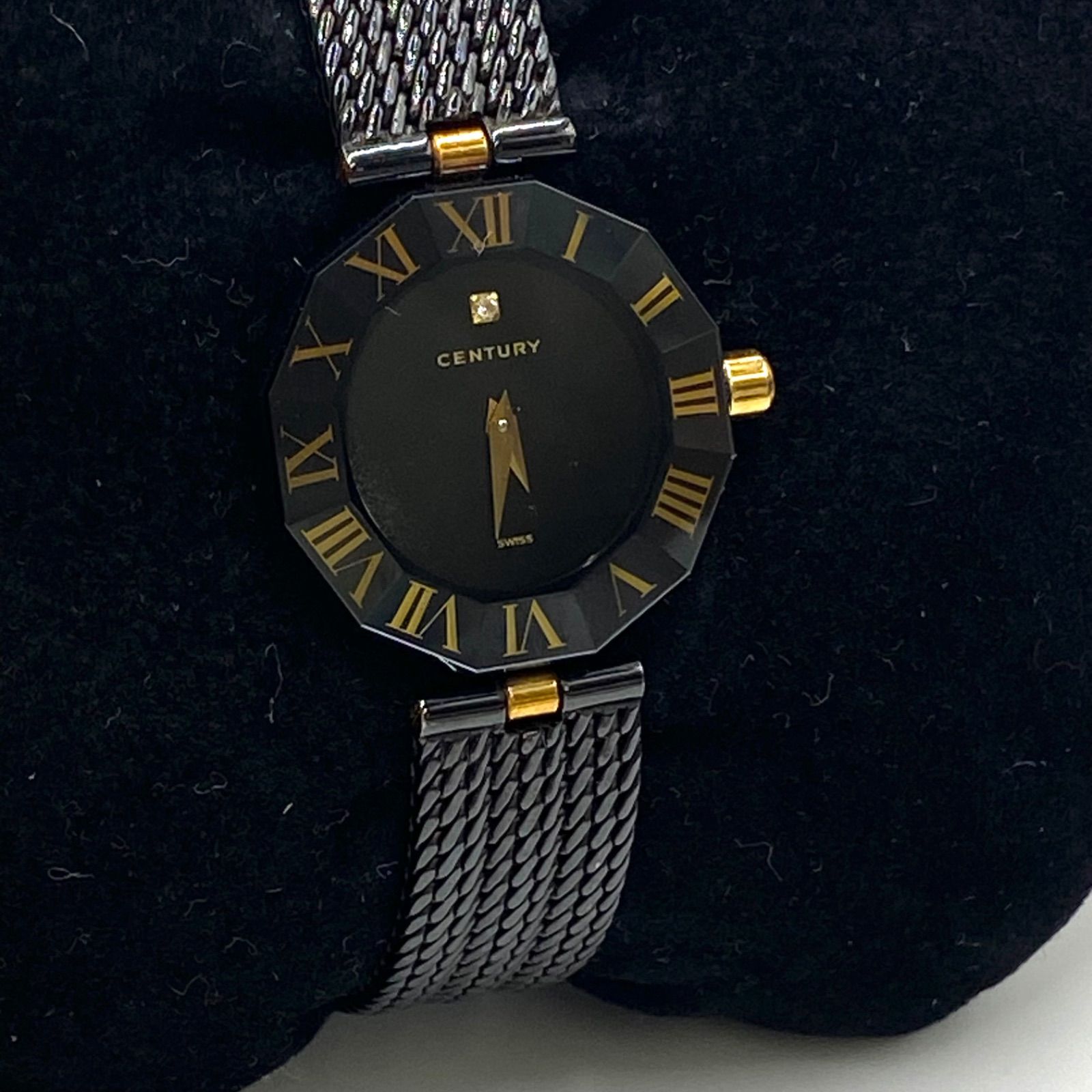 電池交換済み】CENTURY TIMEGEMS センチュリー タイムジェム 腕時計