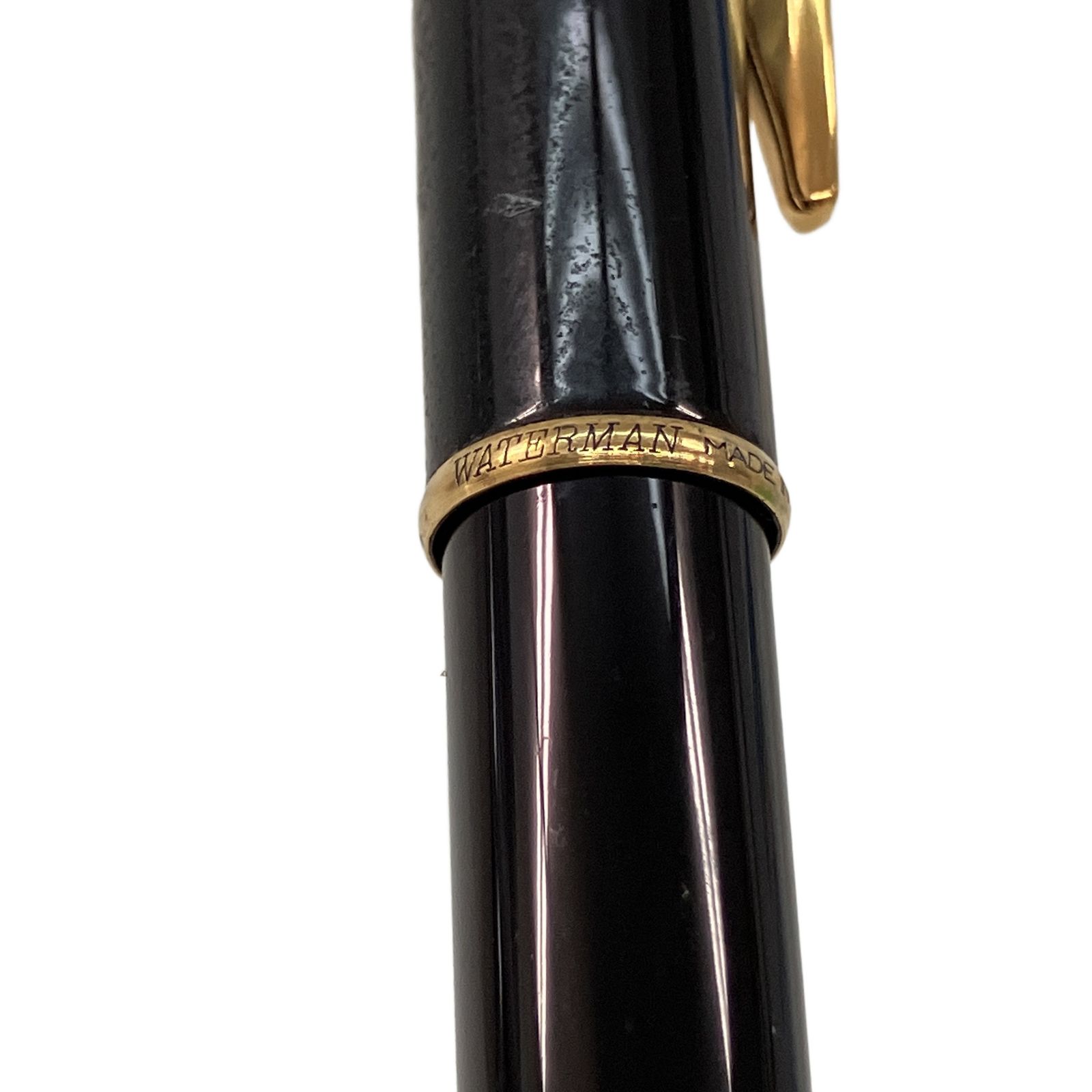 WATERMAN ウォーターマン C/F 万年筆 18K 750 筆記用具 文房具 中古