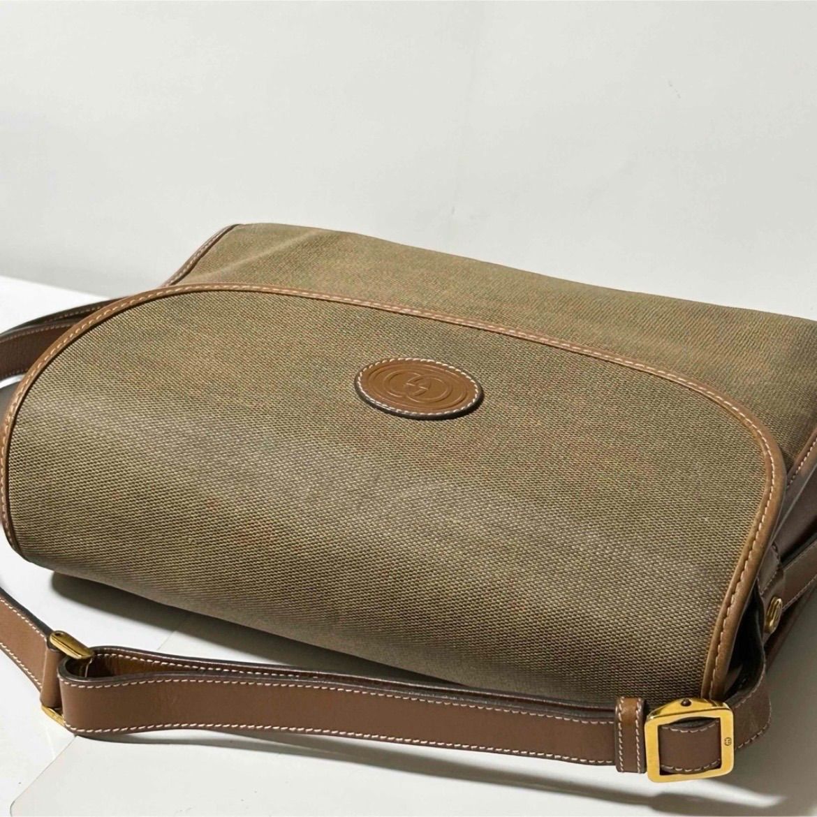GUCCI ヴィンテージ オールドグッチ 001.14.0712 レザー キャンバス