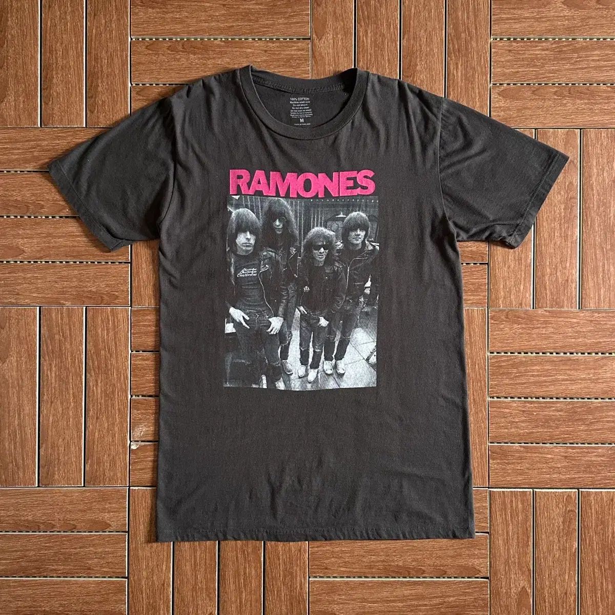 Ramones ラモンズ ヴィンテージ コットン バンドTシャツ 半袖Tシャツ M