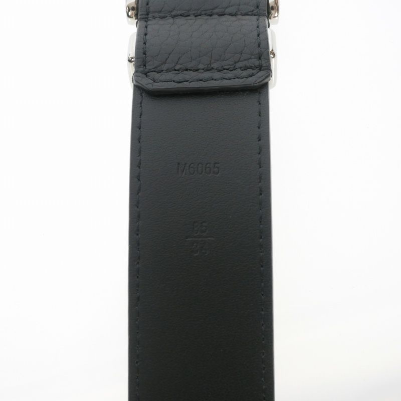 ルイヴィトン LOUIS VUITTON サンチュール ポンヌフ レザー バックル