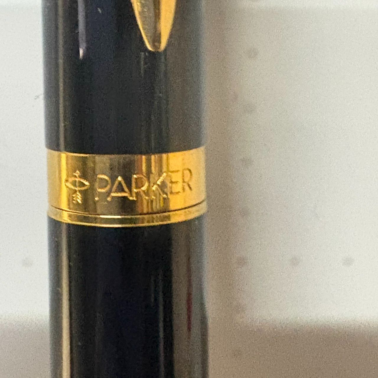希少！！PARKER パーカー 万年筆 14K 585 NHKロゴ入り ブラック