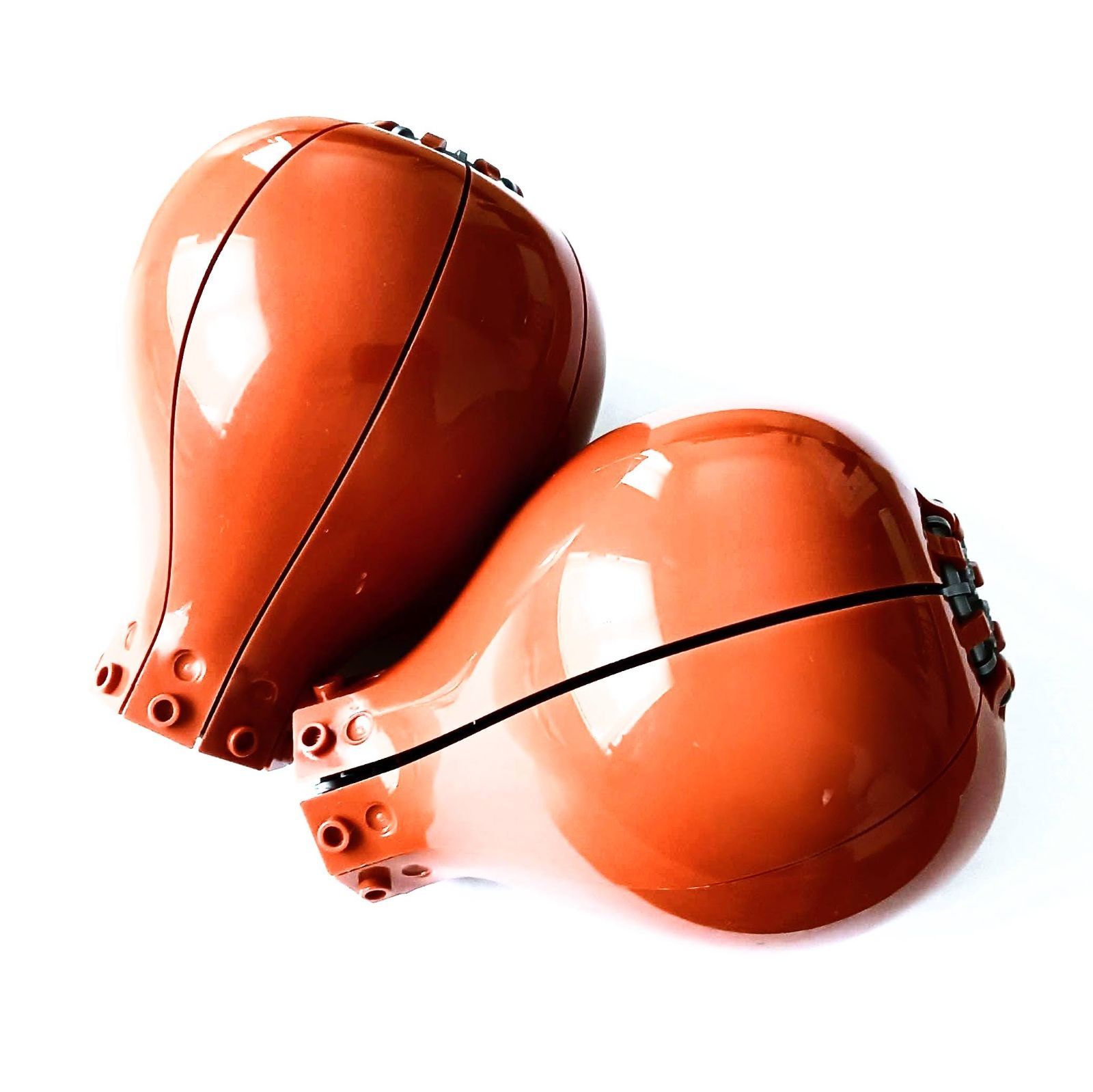 Genuine LEGO Used Balloon Parts Dark Orange Lego Blocks [Control Number: 4192]