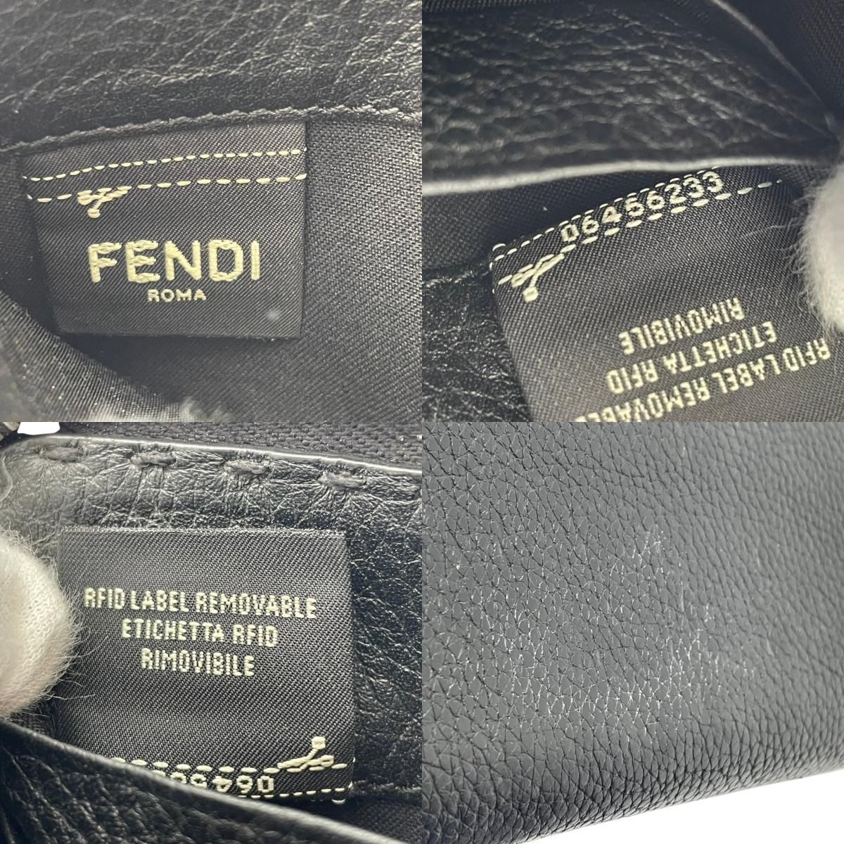 フェンディ 財布 セレリア ジップアラウンド長財布 ラウンドファスナー