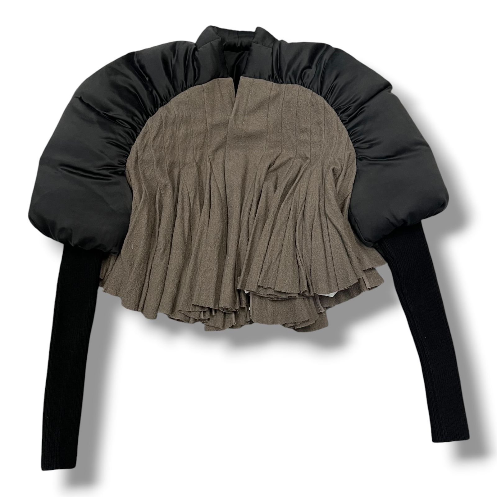 Rick Owens Duvetessa padded jacket デュヴェテッサパデッドジャケット ダウンジャケット リックオウエンス 232232F063016 ブラック 38 1910A1