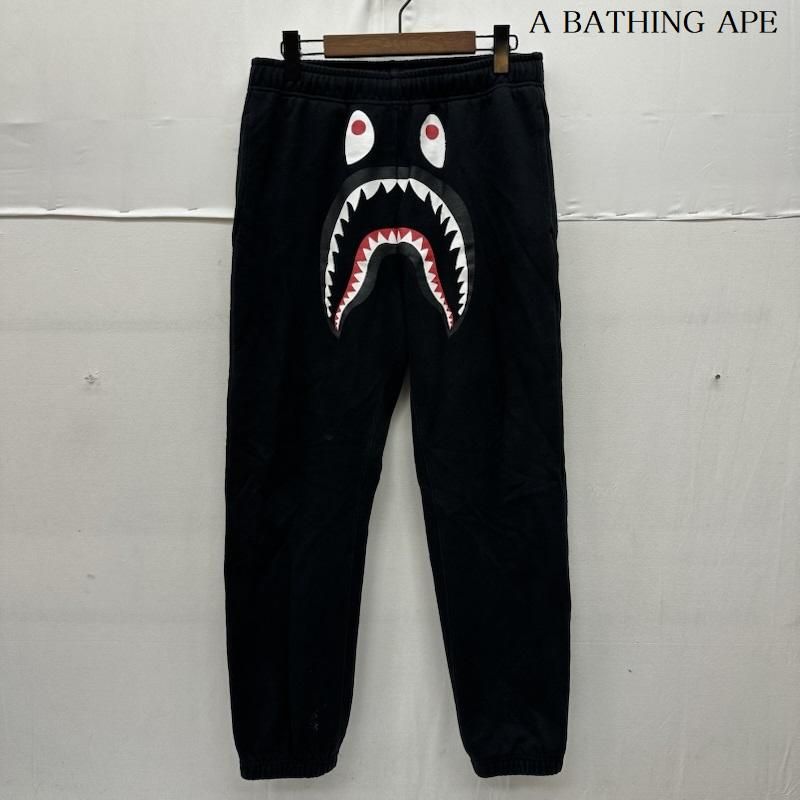 アベイシングエイプ シャーク プリント スウェット ジョガー パンツ