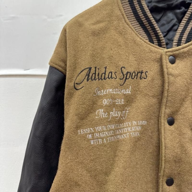 アディダス 80s デサント製 袖 レザー スタジャン メンズ L ISItems