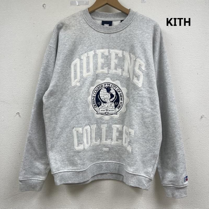 キス 22AW Russell Athletic CUNY Queens College Crewneck カレッジ