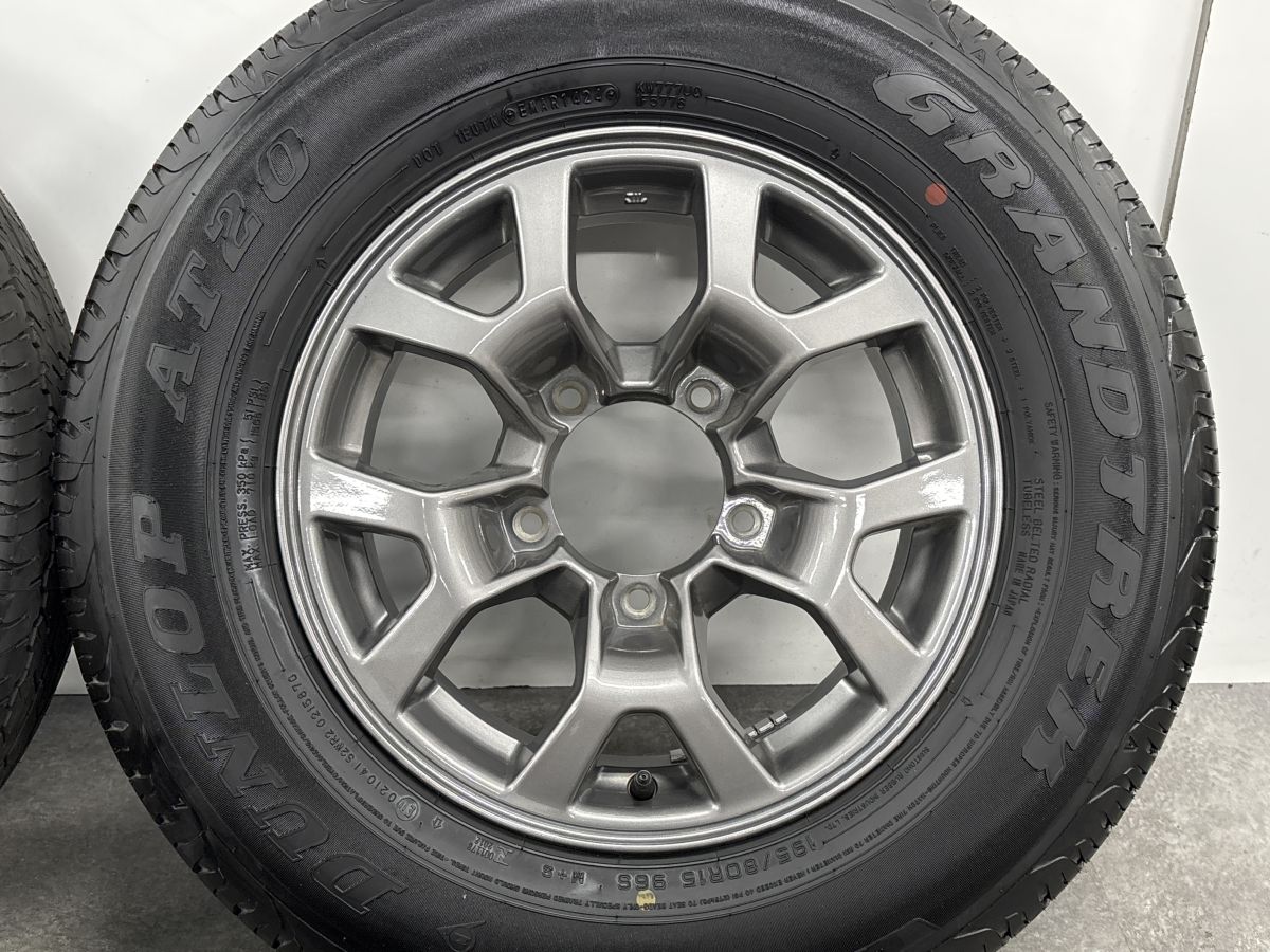 新車外し品 バリ溝】スズキ JB74 ジムニーシエラ 純正 15in 5.5J +5