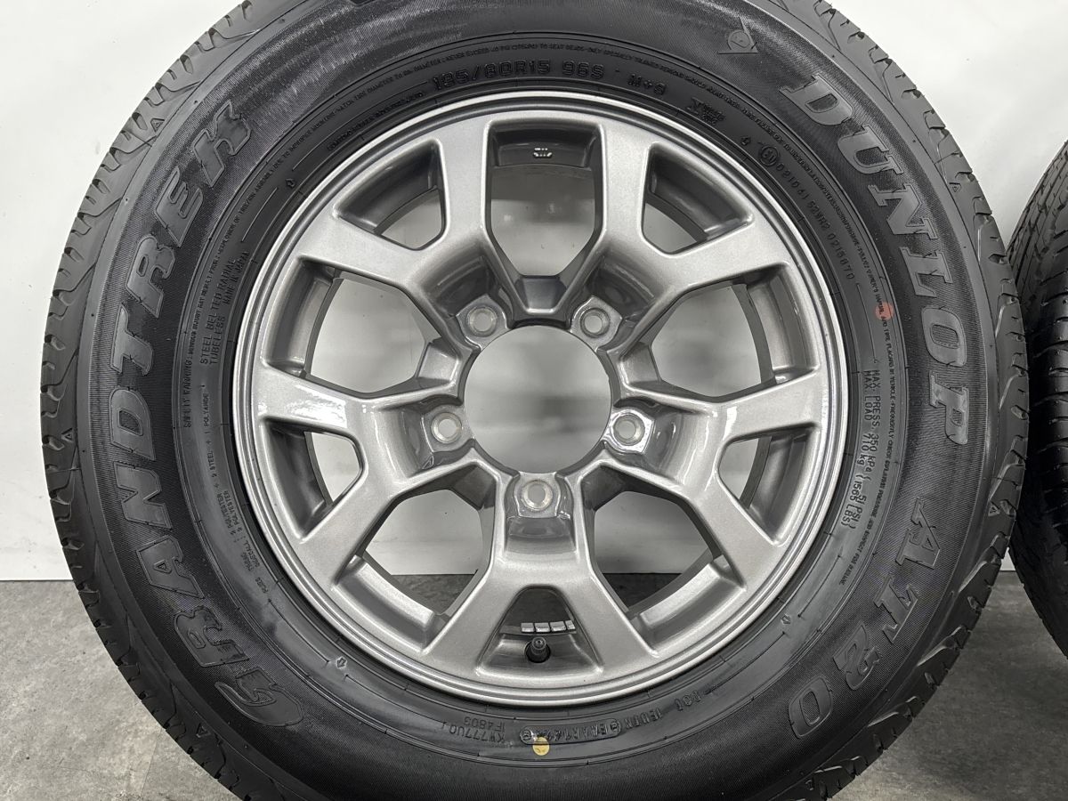 新車外し品 バリ溝】スズキ JB74 ジムニーシエラ 純正 15in 5.5J +5