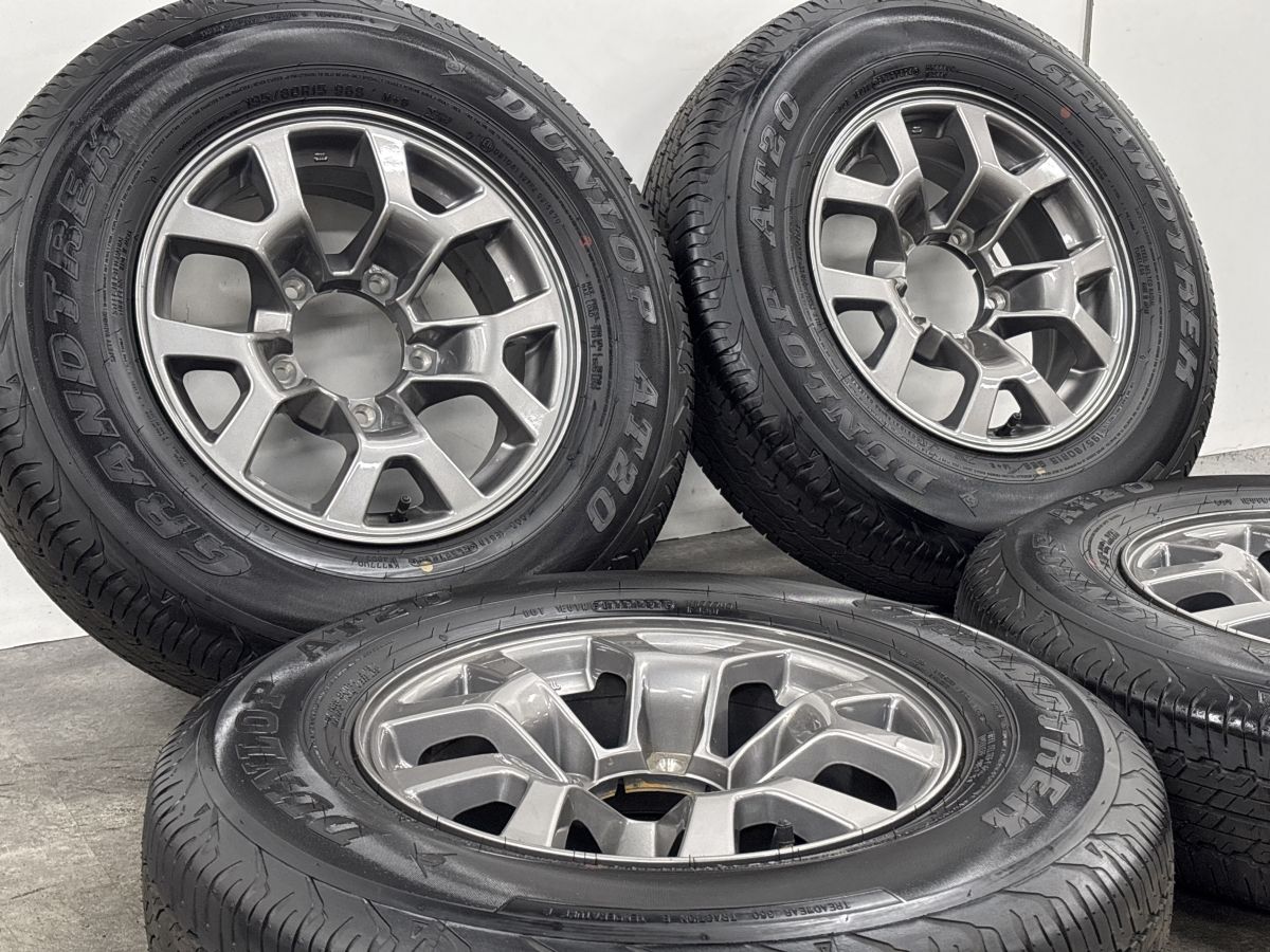 新車外し品 バリ溝】スズキ JB74 ジムニーシエラ 純正 15in 5.5J +5