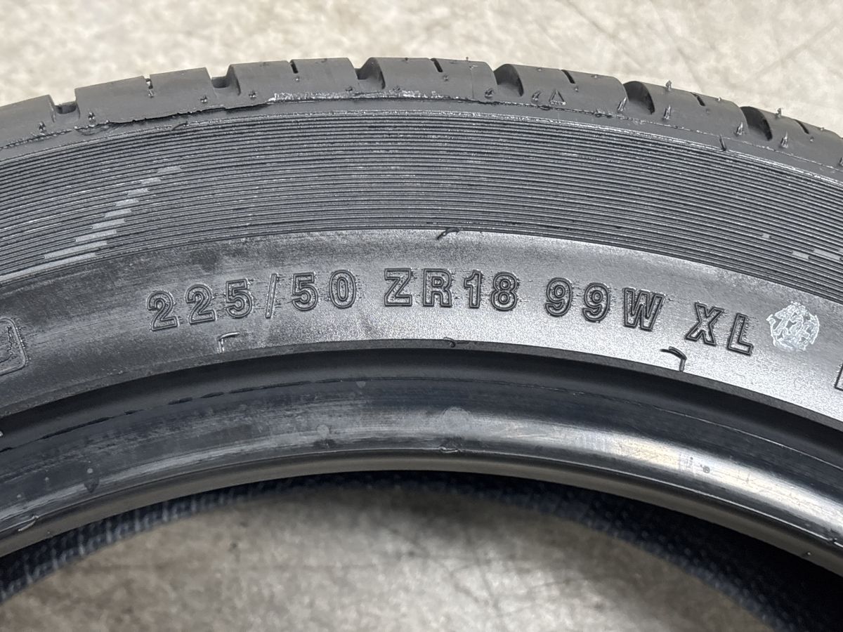 未走行品 バリ溝 4本セット】225/50R18 FORCEUM OCTA レクサス UX C-HR 