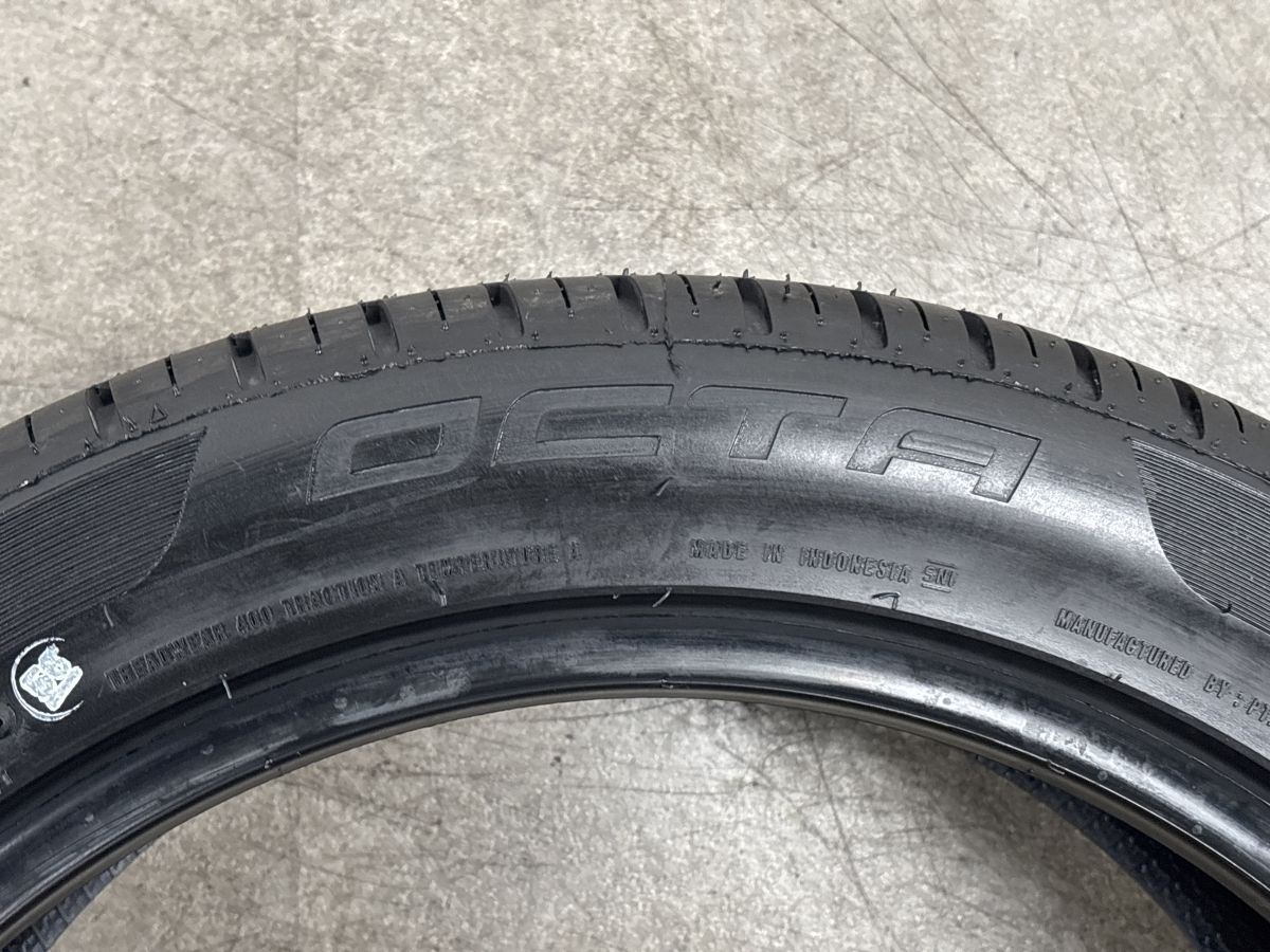 未走行品 バリ溝 4本セット】225/50R18 FORCEUM OCTA レクサス UX C-HR 