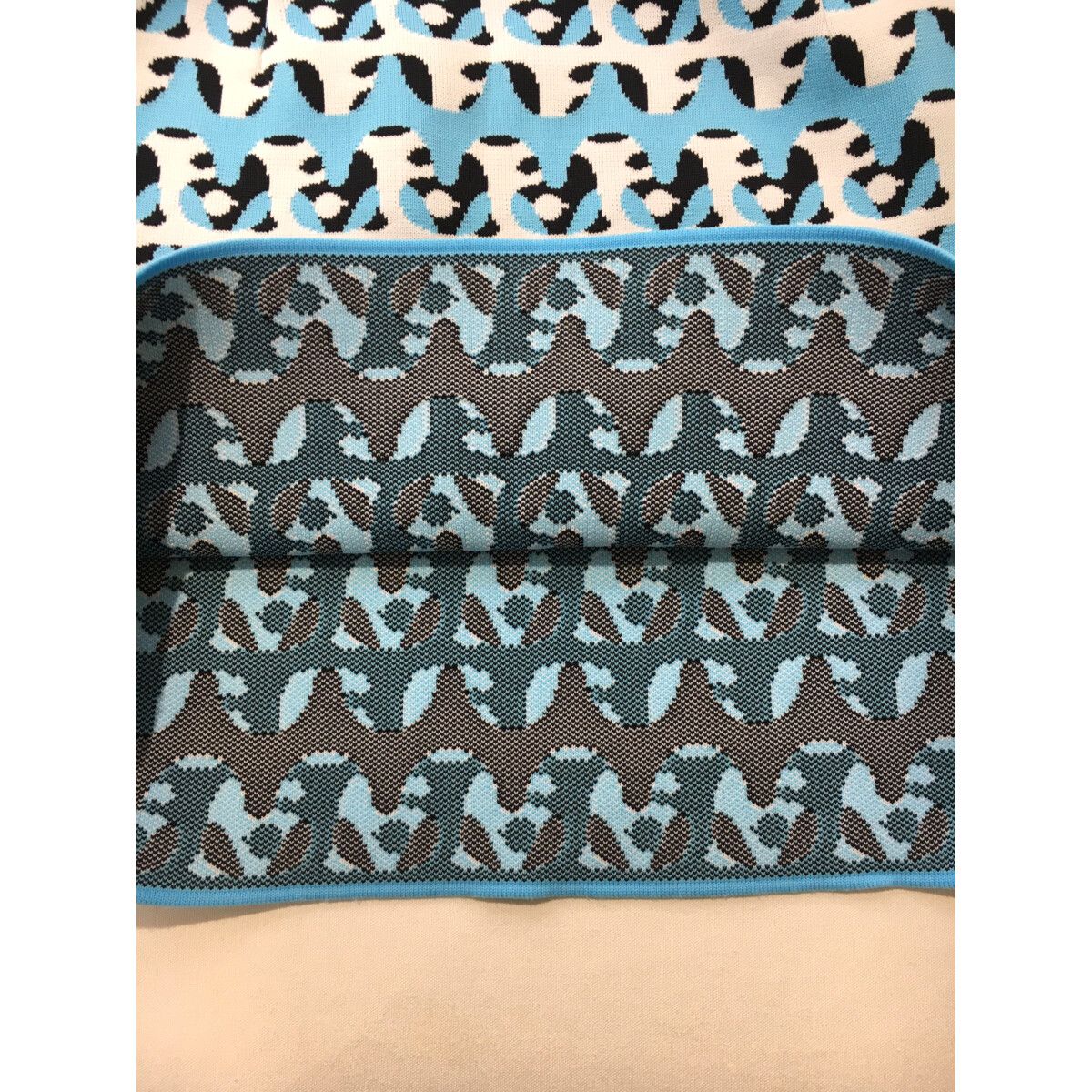 中古 レディース アルチビオ archivio スカート 36(S) 水色×白 軽量