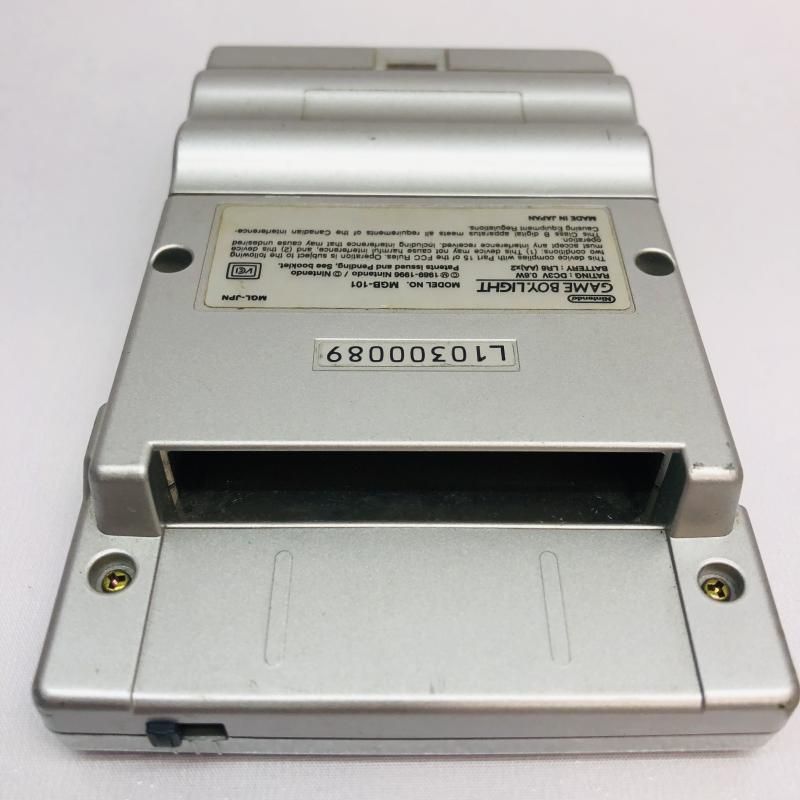 中古】本体）ｹﾞｰﾑﾎﾞｰｲﾗｲﾄ(ｼﾙﾊﾞｰ) 傷あり[22] - メルカリ