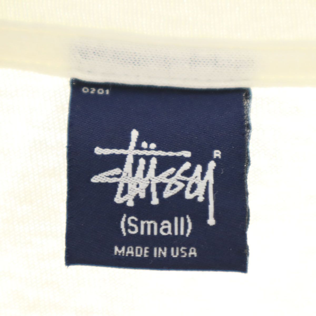 STUSSY ステューシー 90s 00s USA製 オールド 紺タグ 半袖 Tシャツ S