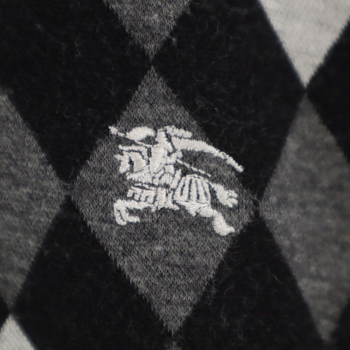 BURBERRY BLACK LABEL バーバリーブラックレーベル 日本製 アーガイル