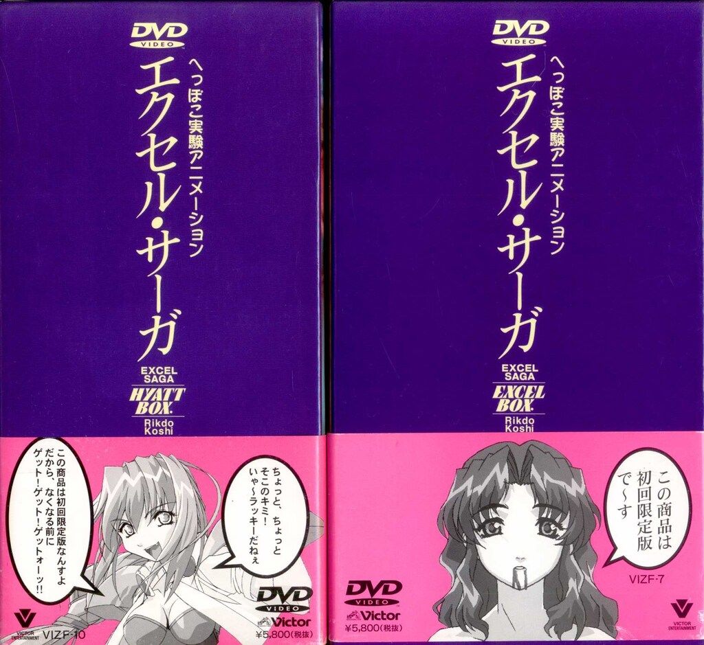 アニメDVD エクセルサーガ 初回全13巻 セット - メルカリ