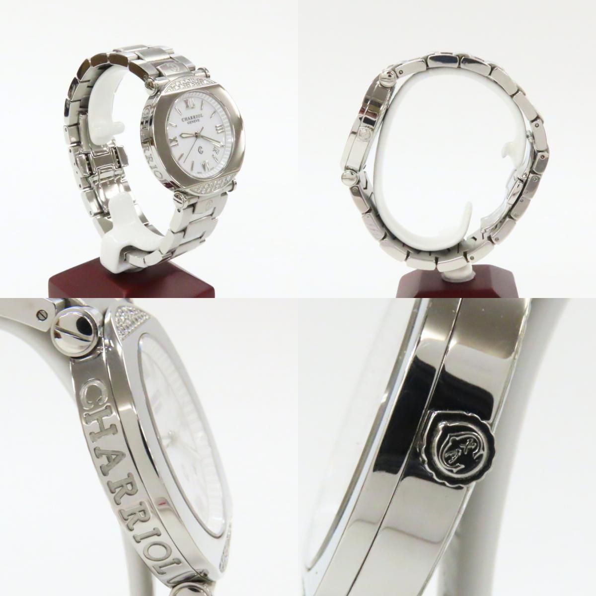 中古】 シャリオール 腕時計 コロンブス CCR38D ステンレススチール