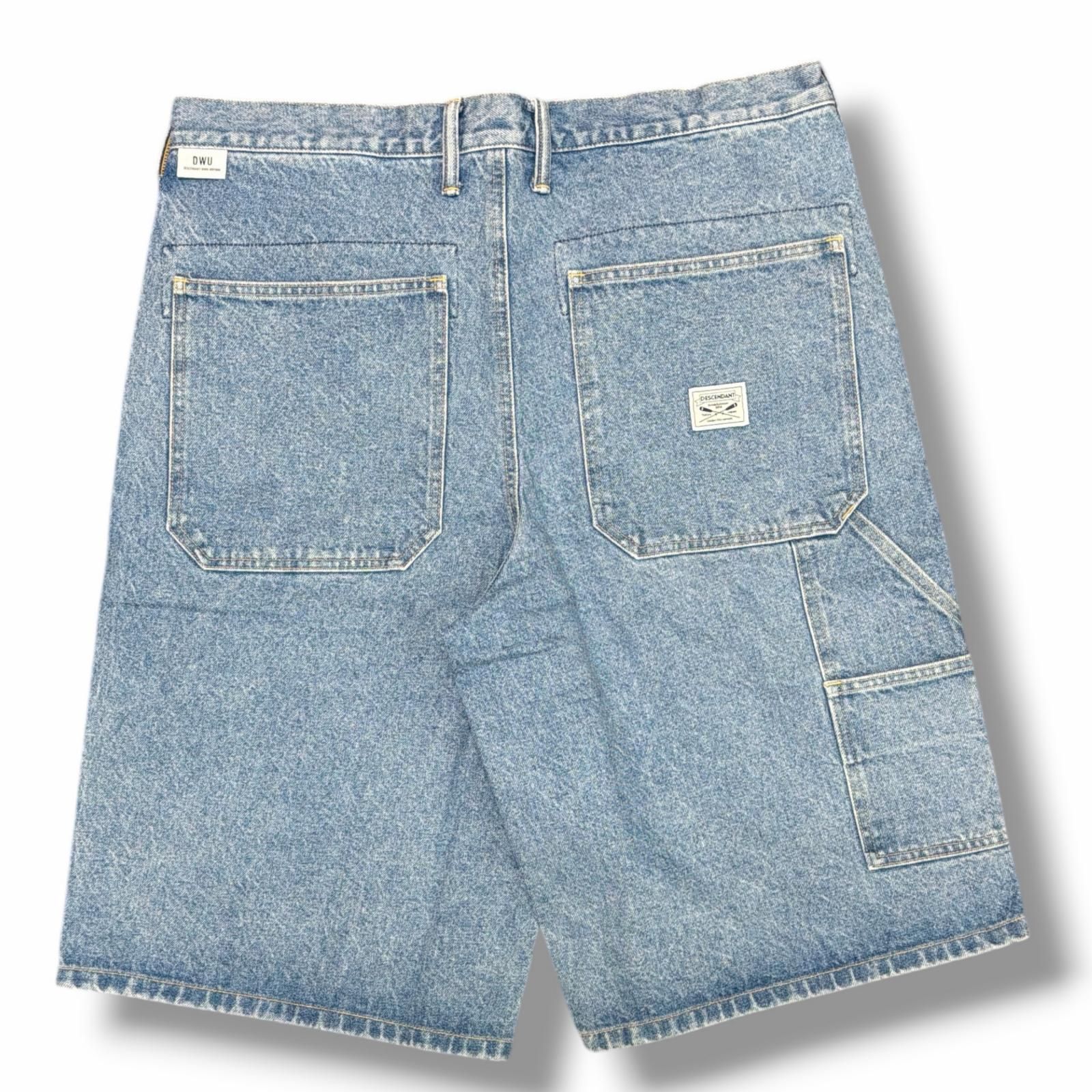 参考上代33000円 未使用 DESCENDANT 25SS DIY DENIM SHORTS デニム