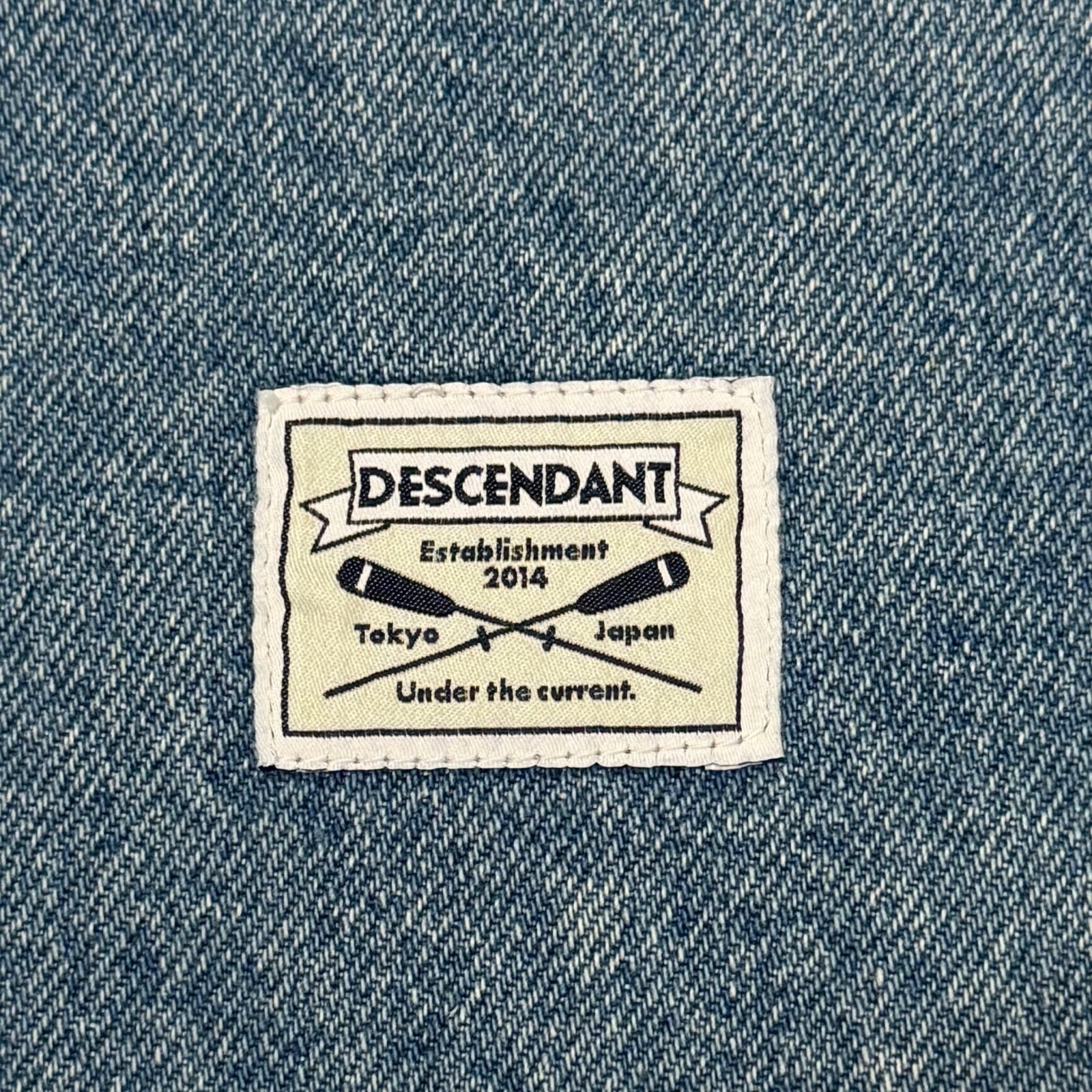 参考上代33000円 未使用 DESCENDANT 25SS DIY DENIM SHORTS デニム