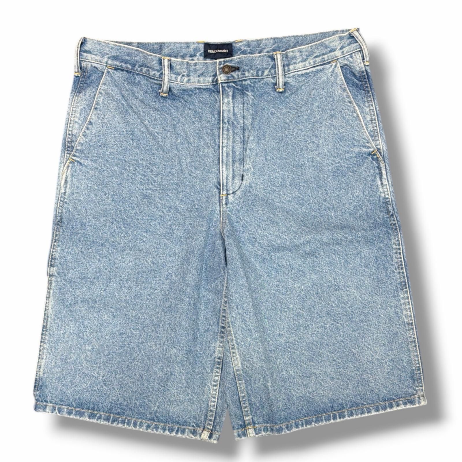 参考上代33000円 未使用 DESCENDANT 25SS DIY DENIM SHORTS デニム