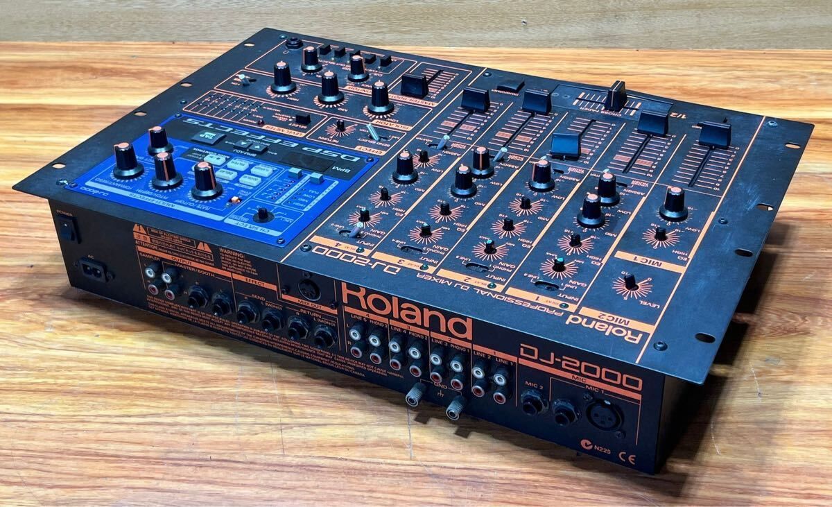 ☆超超激レア ROLAND DJ2000 ミキサー 名機 ローランド Roland DJ-2000 DJミキサー - メルカリ
