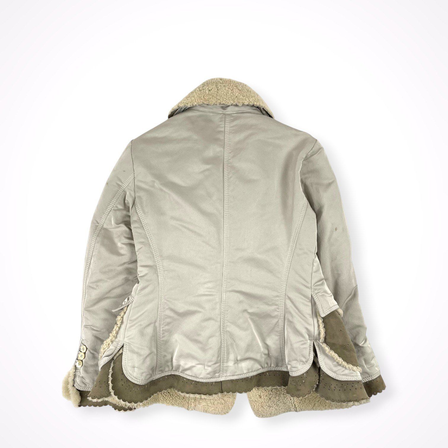 ERMANNO SCERVINO / ムートン切替ジャケット 参考定価：400,000程度
