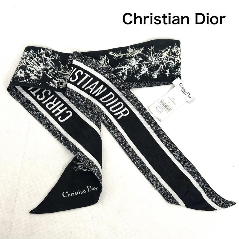 クリスチャンディオール ミッツァ シルクツイル 花柄 トワル ドゥ